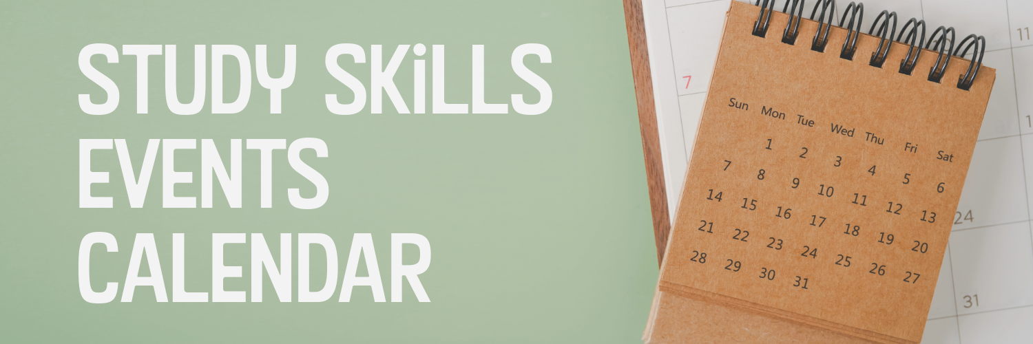 Study Skills events calendar image