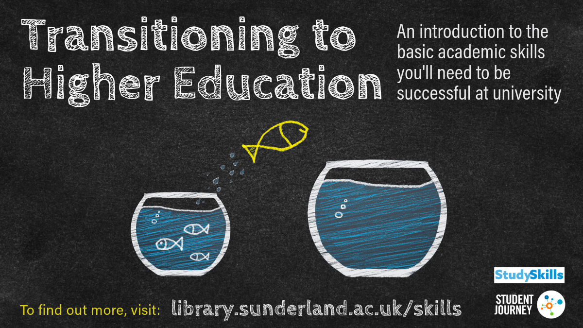 Transitioning to Higher Education advert